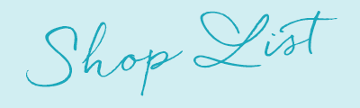 Shop List