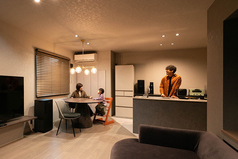 コンパクトな住まいの中に、こだわりもデザインも散りばめました｜新潟市西区｜I様