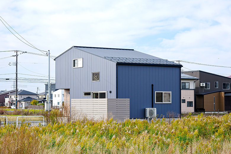 半平屋で勾配天井のある住まい｜三条市｜Y様邸
