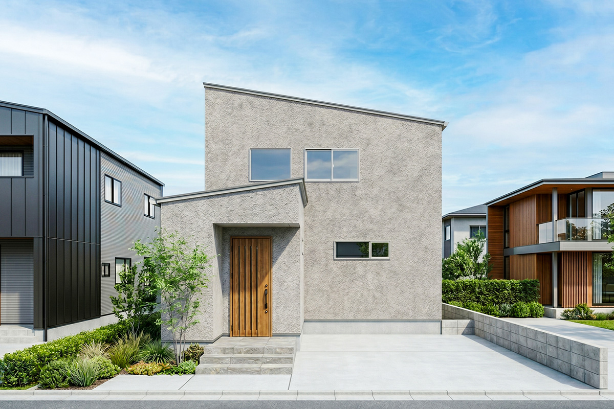 ≪グランドオープン≫新潟市東区岡山モデルハウス｜35坪の狭小地に、無駄を削ぎ落としたコンパクトハウス【予約制】
